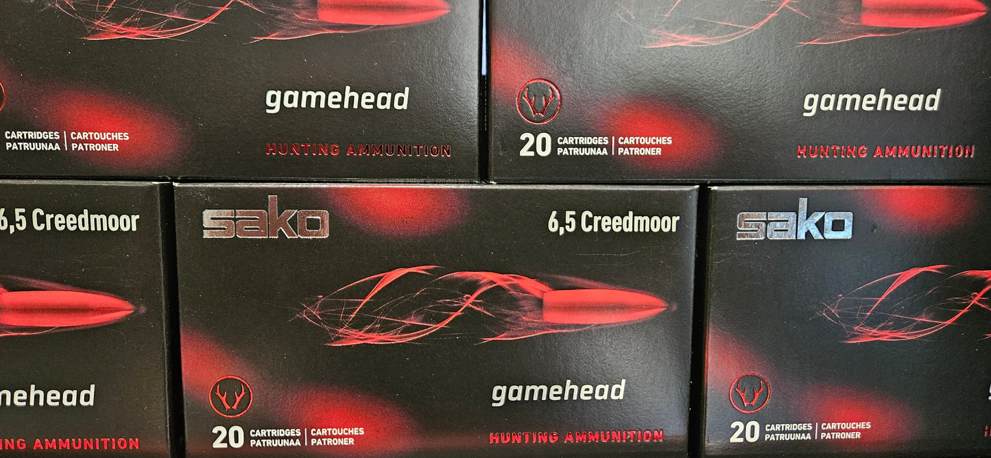 SAKO 6.5 CREEDMOOR GAMEHEAD 140GR