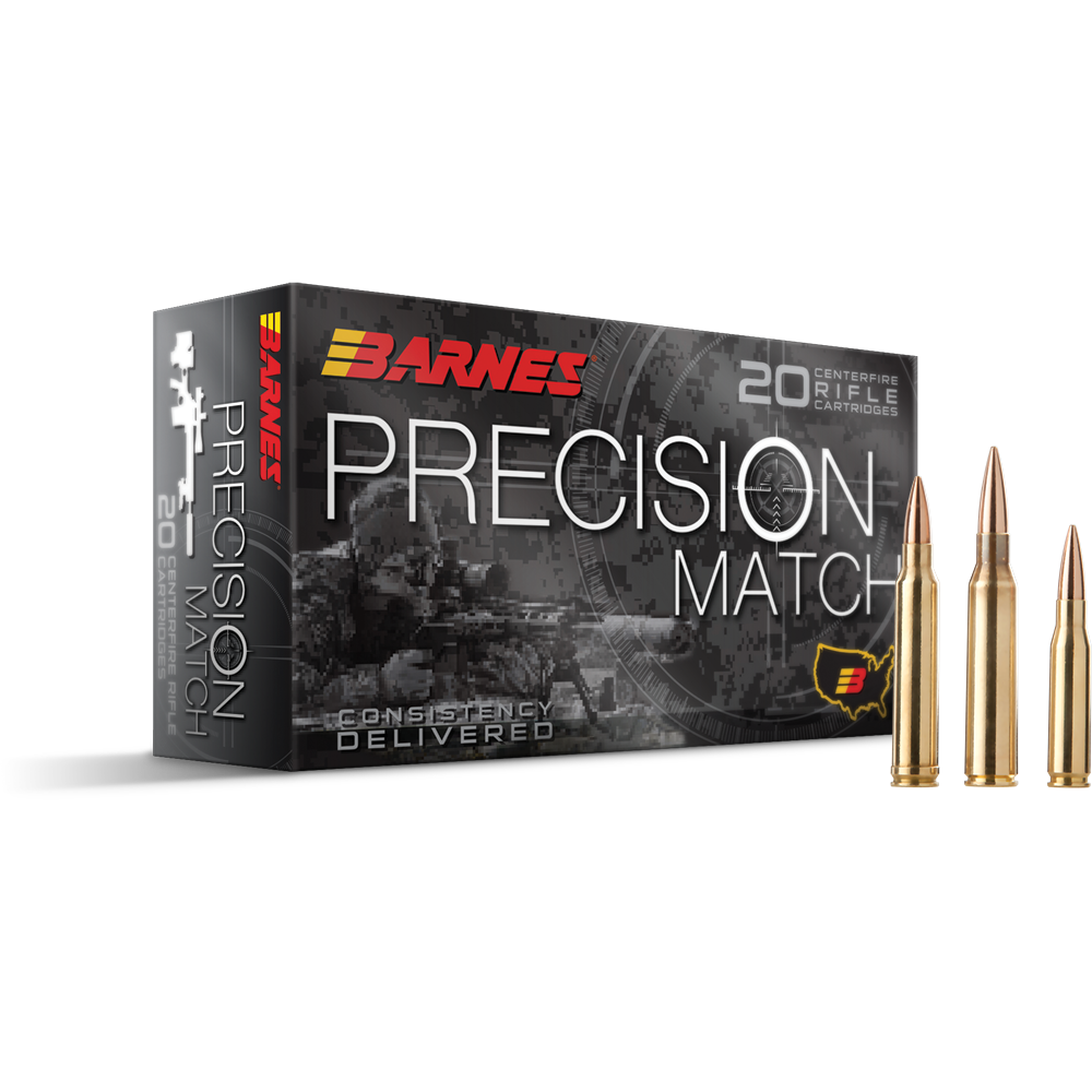BARNES 223 PRECISION MATCH 77GR MATCH BURNER OTM BT