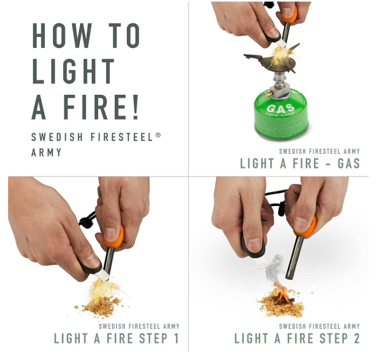LIGHT MY FIRE SWEDISH FIRESTEEL BIO ARMY