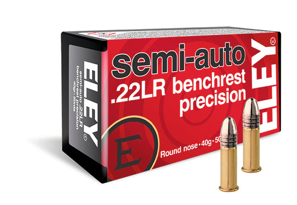 ELEY SEMI-AUTO BENCHREST PRECISION 22LR 40GR