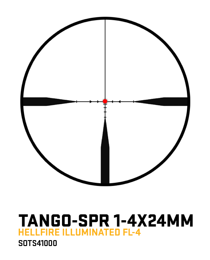 SIG SAUER SPR RIFLESCOPE 1-4 x 24 30mm SFP