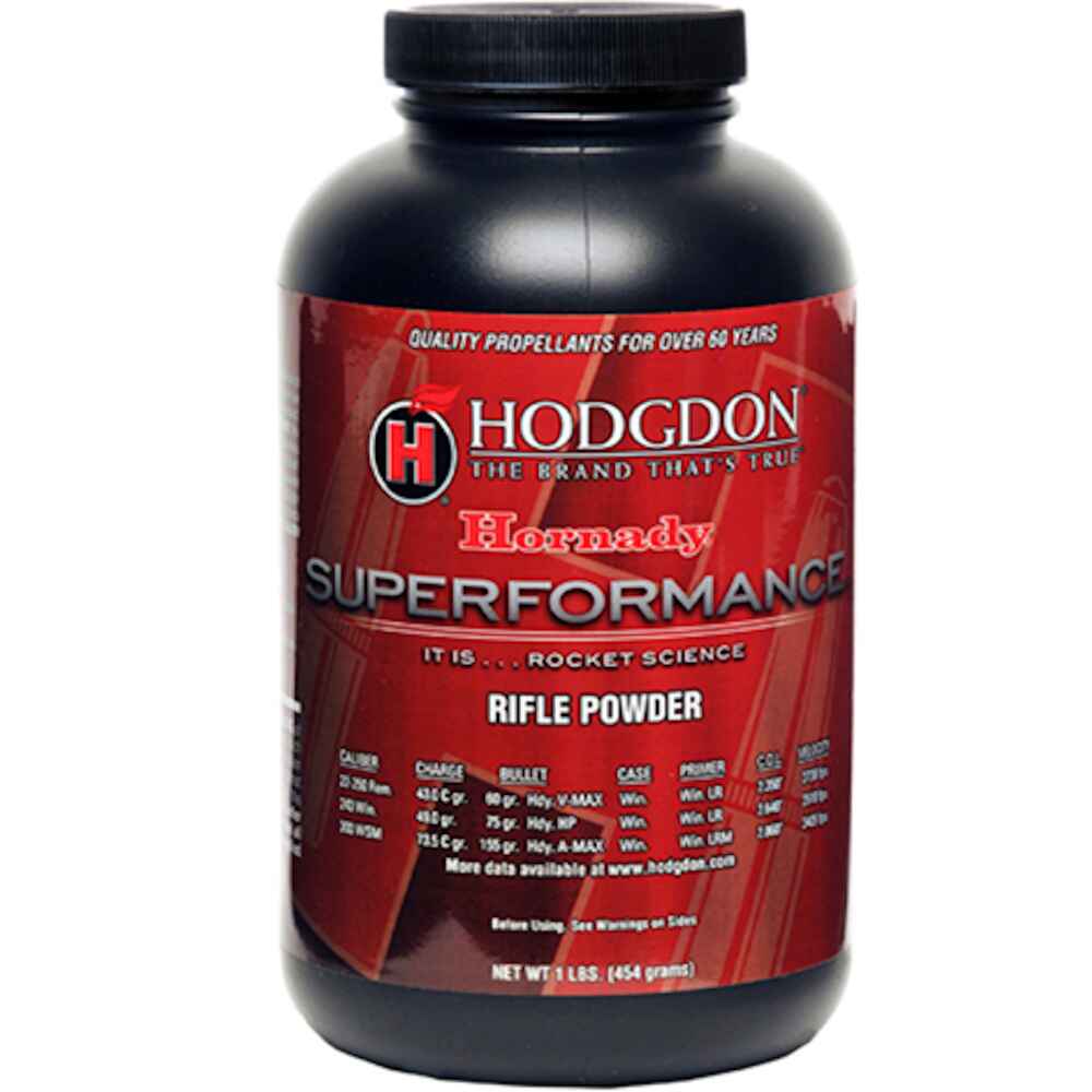 HODGDON SUPERFORMANCE POWDER 1LB
