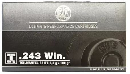 RWS 243 WINCHESTER 100G