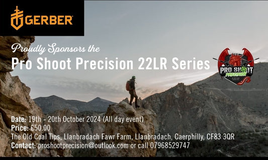 GERBER PROUDLY SPONSERS THE PRO SHOOT PR22 SERIES FINAL