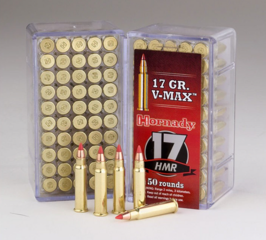 Hornady 17HMR® 17 gr V-MAX® Varmint Express® Rimfire
