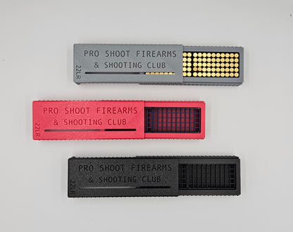 PRO SHOOT MAGNETIC SLIDING LID 22LR AMMO BOX