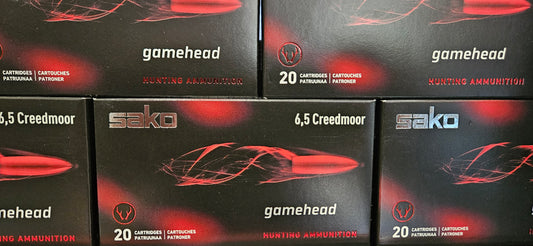 SAKO 6.5 CREEDMOOR GAMEHEAD 140GR