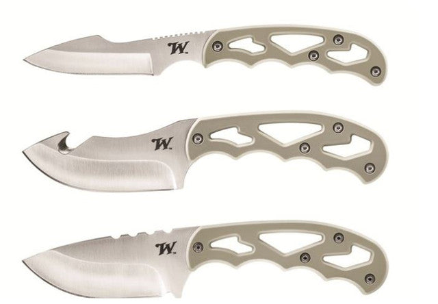 GERBER WINCHESTER® DEER SEASON XP® SUPERLIGHT 4 PIECE FIXED BLADE SET