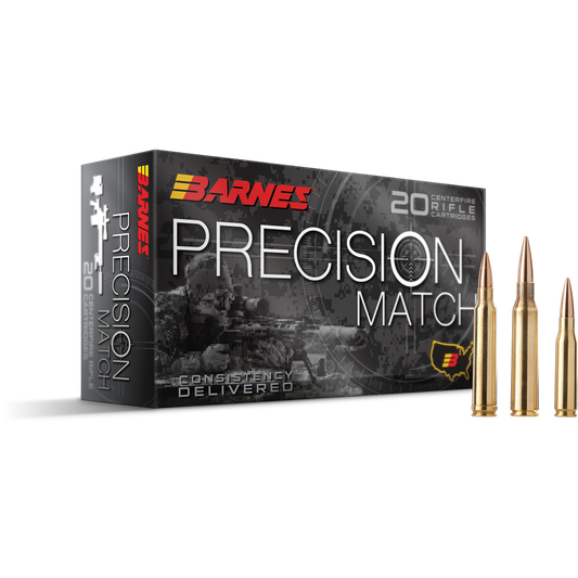 BARNES 223 PRECISION MATCH 77GR MATCH BURNER OTM BT