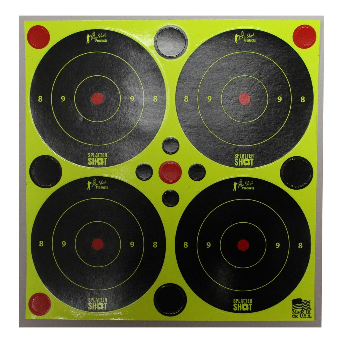 PRO SHOT SPLATTERSHOT GREEN BULLS 3' 48 PACK