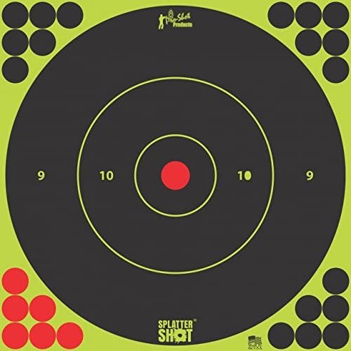 PRO SHOT SPLATTER BULLSEYE TARGET 8' X 30 PACK