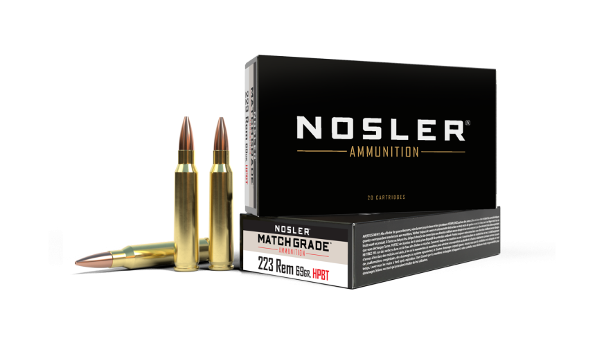 NOSLER 223 69gr MATCH GRADE