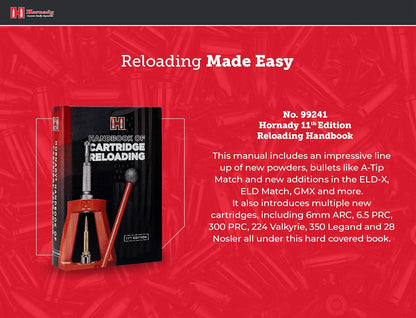 HORNADY 11TH EDITION RELOADING HANDBOOK OF CARTRID