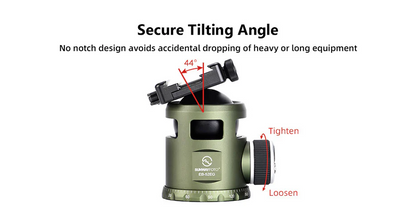 TRIPOD BALL HEAD OD GREEN