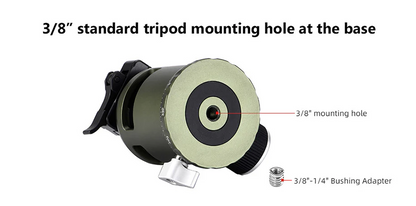 TRIPOD BALL HEAD OD GREEN