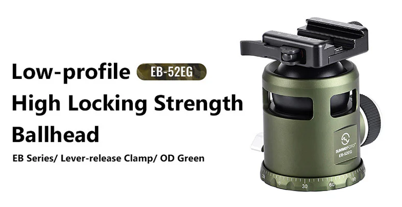 TRIPOD BALL HEAD OD GREEN