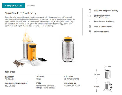 CAMPSTOVE 2+