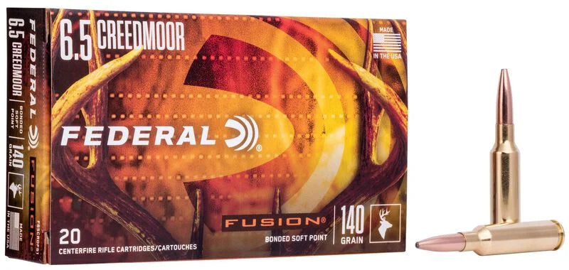 FEDERAL 6.5 CREED 140GR FUSION SP