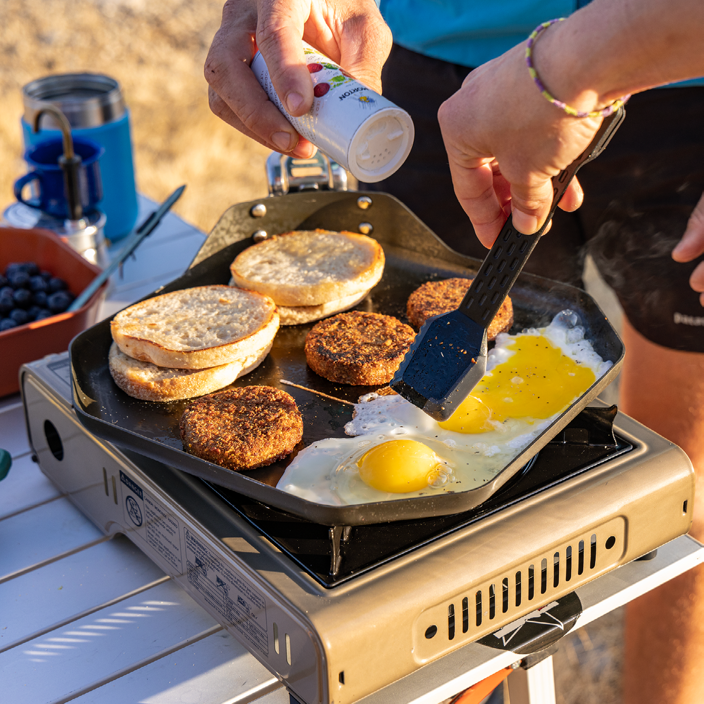 GERBER COMPIEAT GRIDDLE WITH DETACHABLE HANDLE