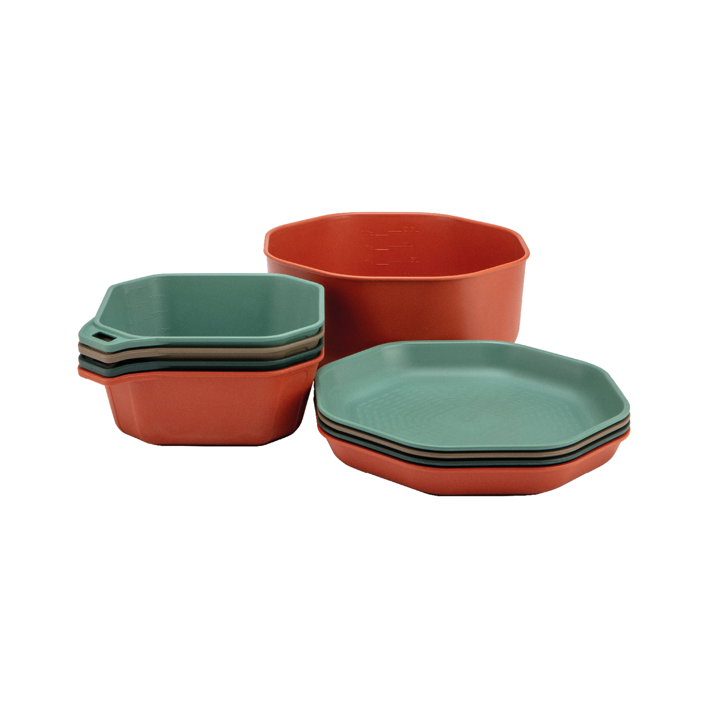 GERBER COMPLEAT TABLEWARE SET (9-PIECE SET)