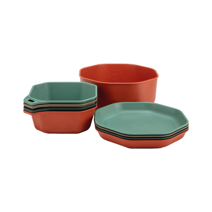 GERBER COMPLEAT TABLEWARE SET (9-PIECE SET)