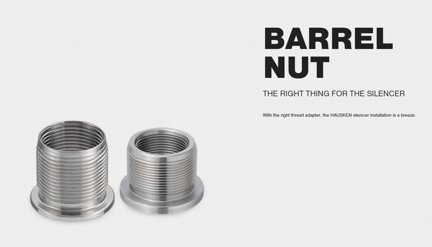 HAUSKEN THREADED BARREL NUT