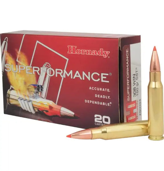 HORNADY 308 150G SST SUPERPERFORMANCE