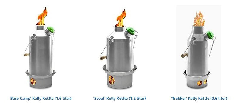 KELLY KETTLE 'Trekker' Kit (Stainless Steel)