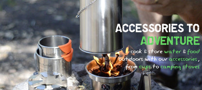 KELLY KETTLE Cook Set (Stainless Steel) - Small for Trekker Model