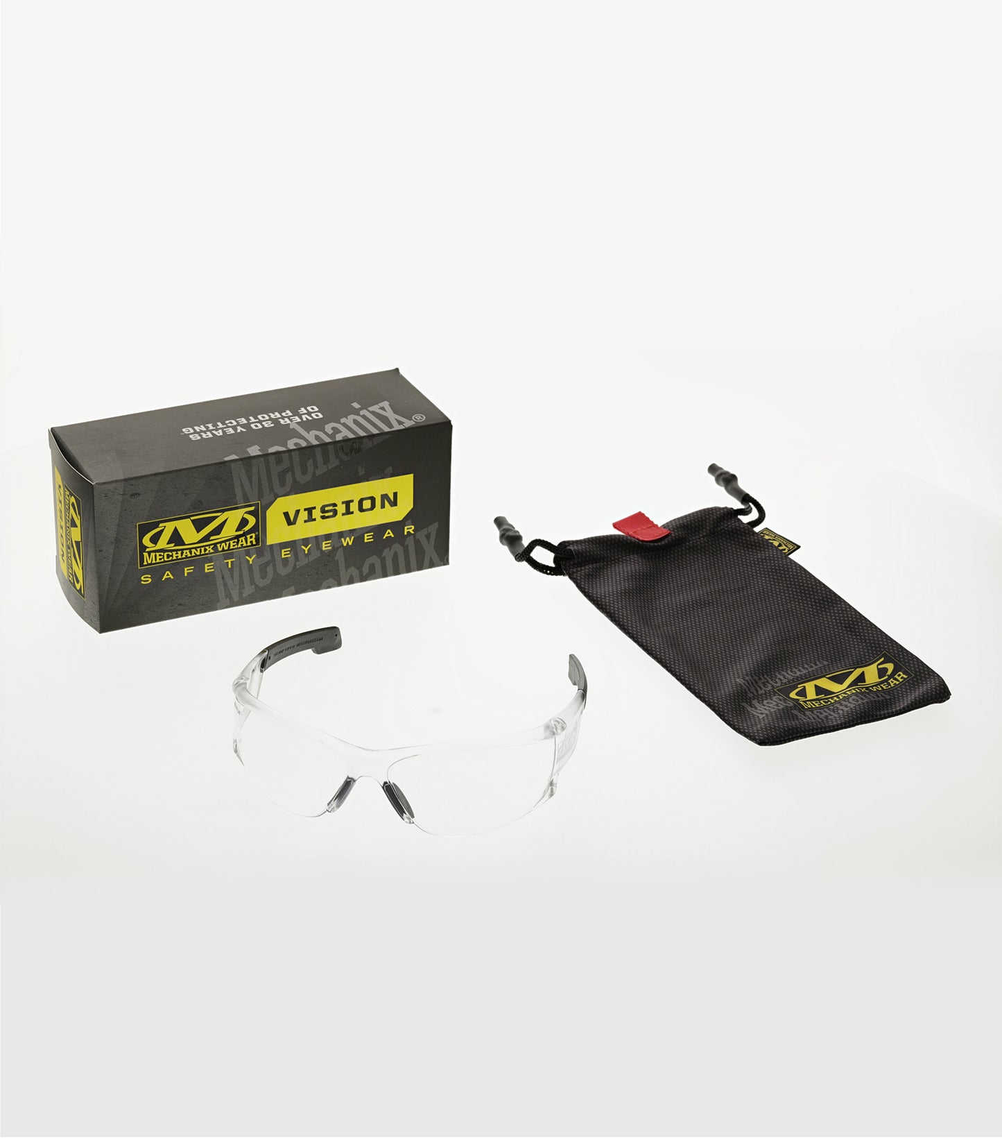 MECHANIX TYPE N TACTICAL GLASSES CLEAR ONE SIZE