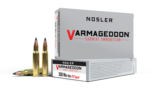 NOSLER 308 110GR FB TIPPED VARMAGEDDON