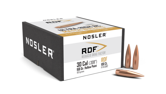 NOSLER RDF 30CAL 168GR HPBT (100)