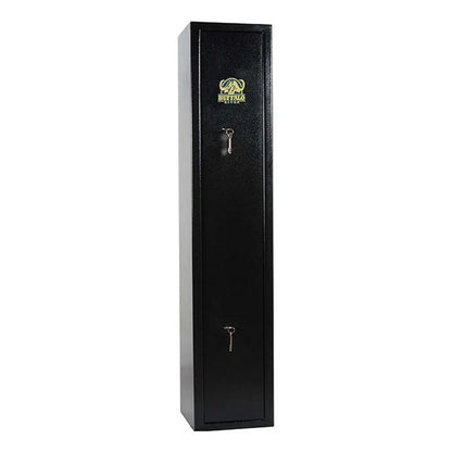 BUFFALO RIVER GUN CABINET 10 GUN SAFE (1500x520x360) BL