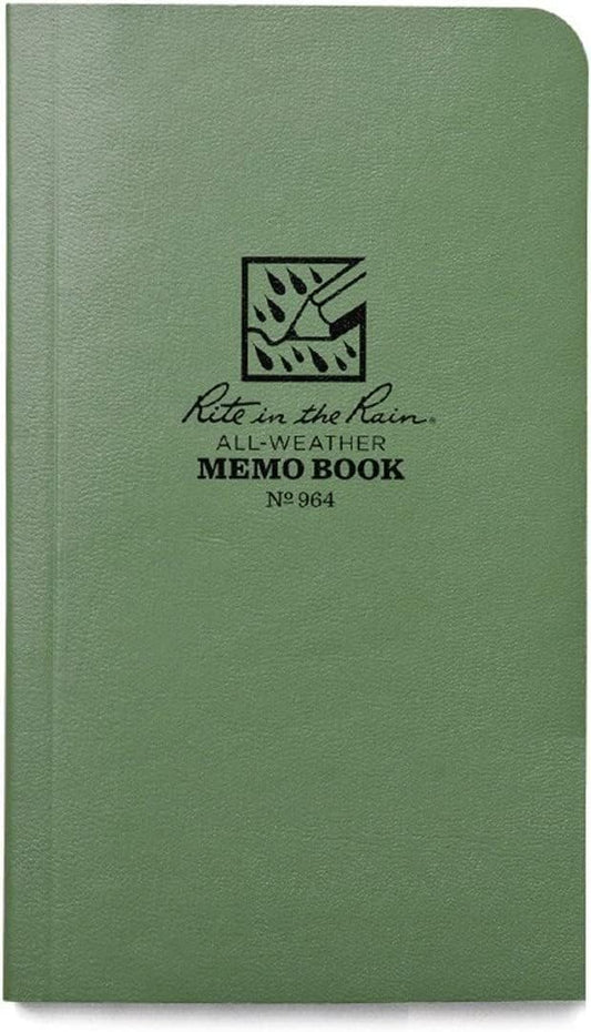 RITE IN THE RAIN - ALL WEATHER 3½' x 6' TACTICAL UNIVERSAL/MEMO BOOK