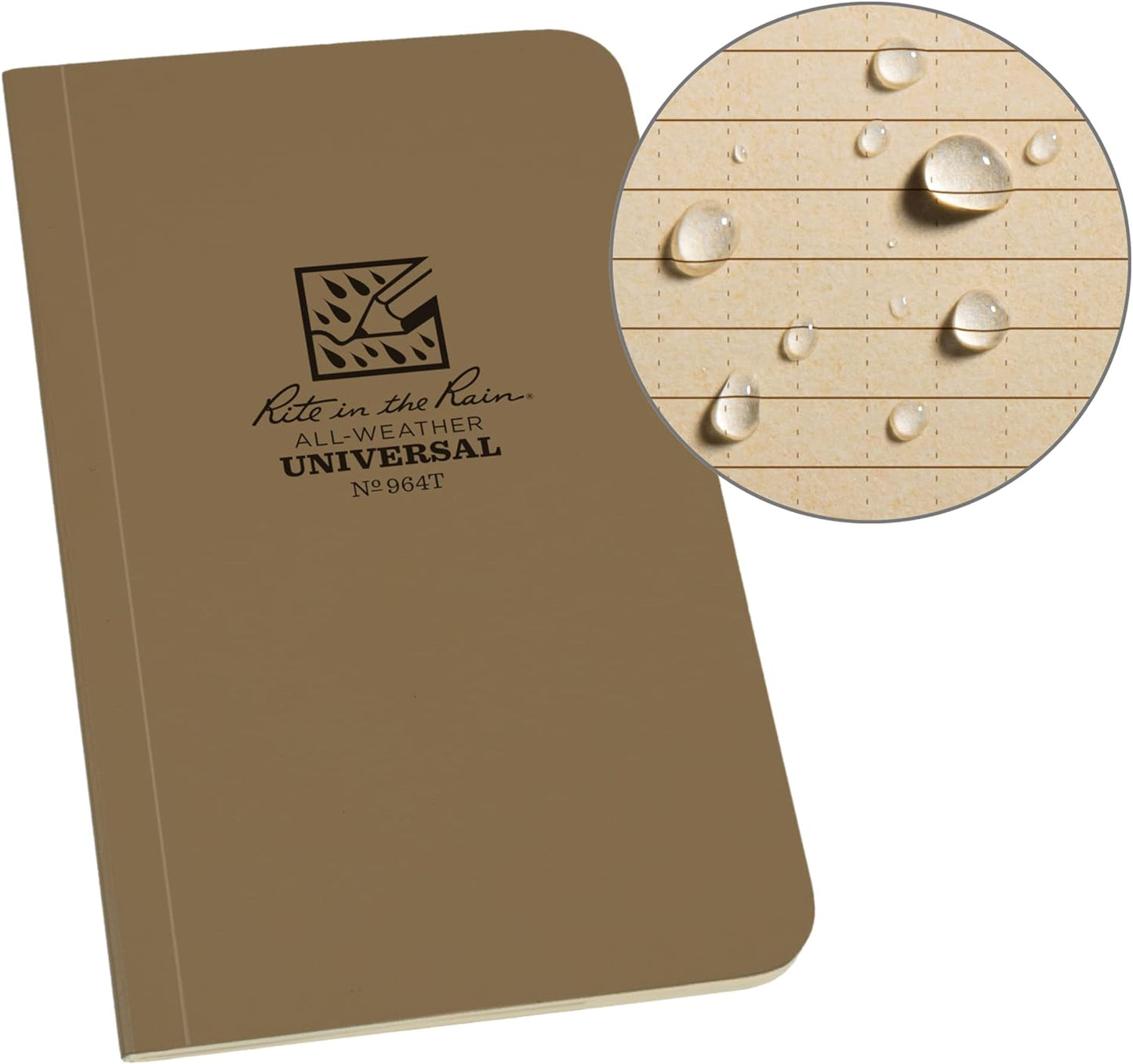 RITE IN THE RAIN - ALL WEATHER 3½' x 6' TACTICAL UNIVERSAL/MEMO BOOK