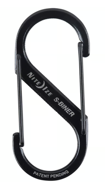 NITE IZE S-BINER MEDIUM BLACK