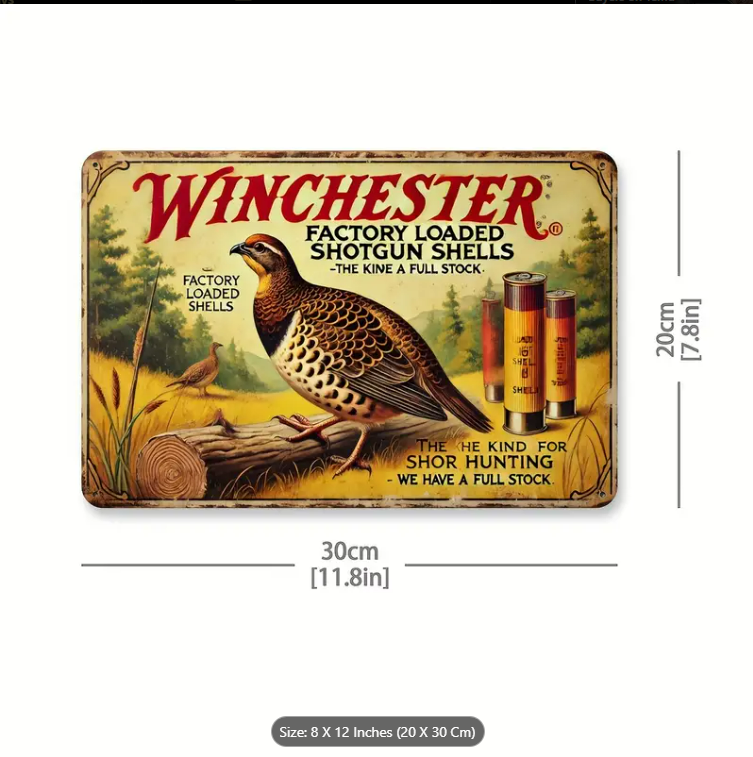 WINCHESTER FACTORY LOADED SHOTGUN SHELLS VINTAGE M