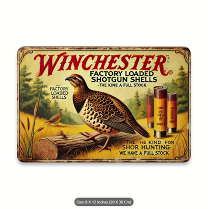 WINCHESTER FACTORY LOADED SHOTGUN SHELLS VINTAGE M
