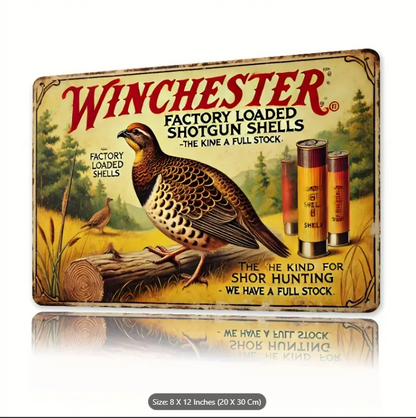 WINCHESTER FACTORY LOADED SHOTGUN SHELLS VINTAGE M