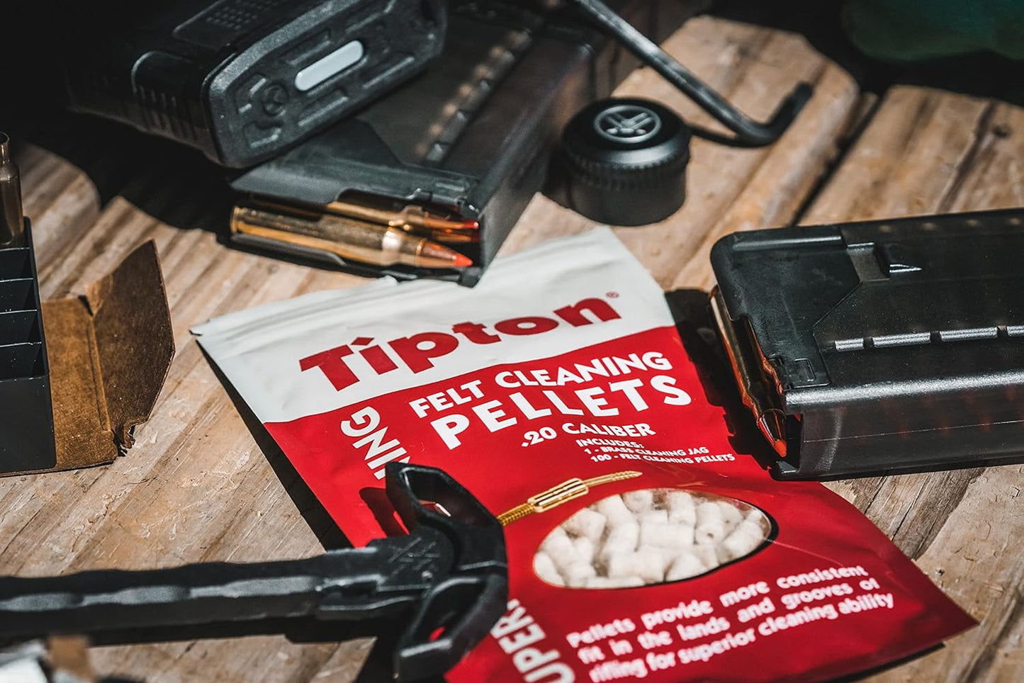 TIPTON CLEANING PELLETS .338/8MM CAL 50PK