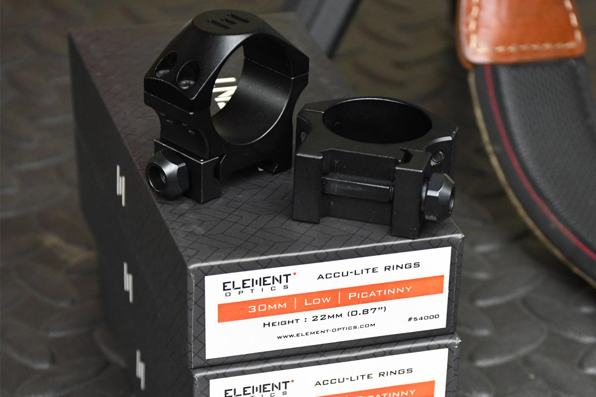 Element Optics Accu Lite 34mm Medium Rings