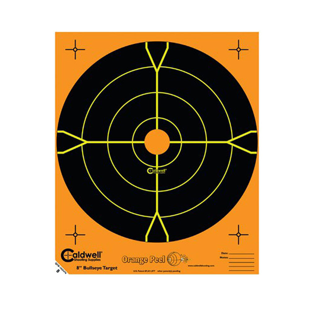 CALDWELL ORANGE PEEL 8 INCH SIGHT-IN TARGET