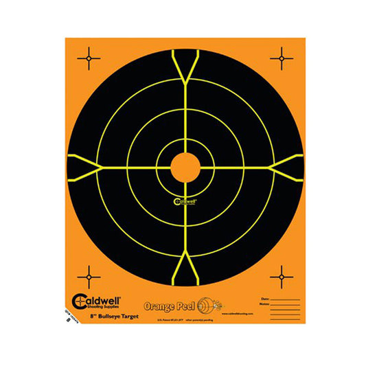 CALDWELL ORANGE PEEL 8 INCH SIGHT-IN TARGET