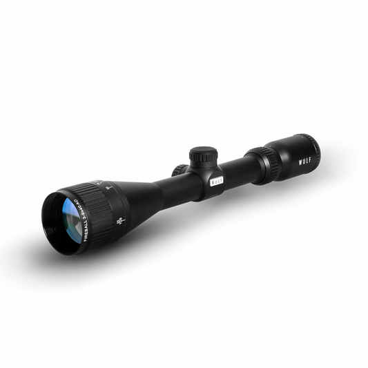 WULF Fireball 3-9x40 SFP Non-Illuminated Half Mil-Dot Rifle Scope.