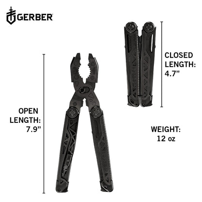 GERBER DUAL FORCE - MULTI PLIER- BLACK