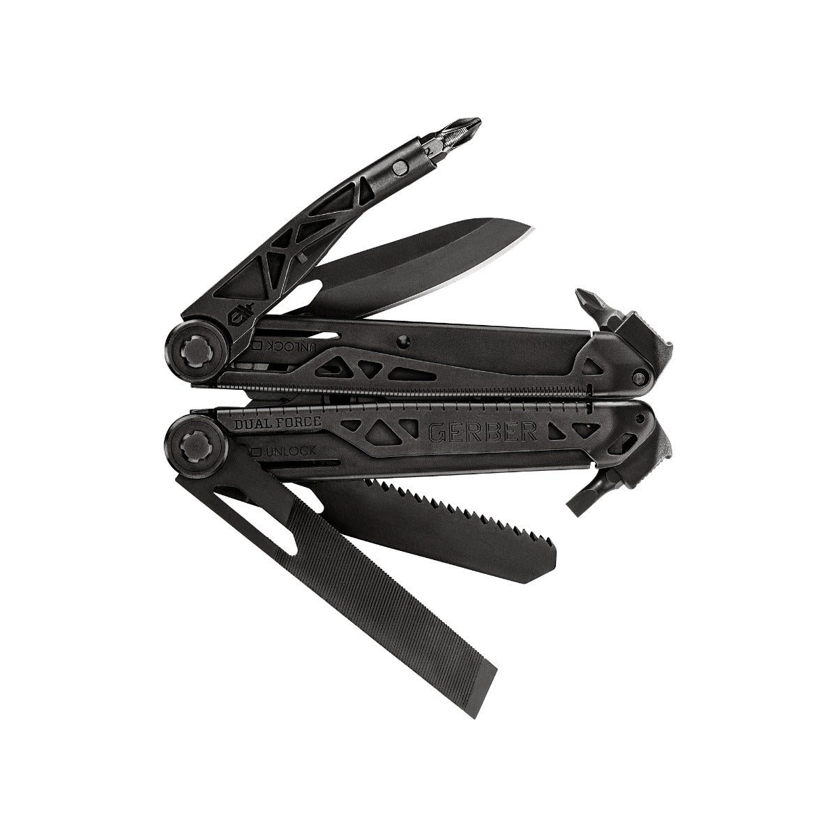 GERBER DUAL FORCE - MULTI PLIER- BLACK