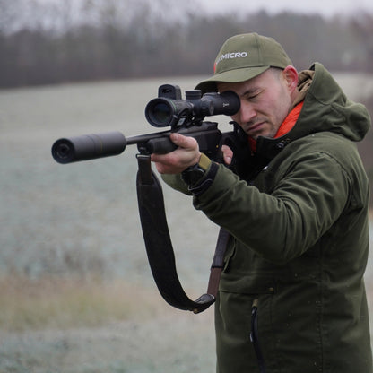 HIKMICRO Alpex 4K A50EL LRF Digital Day & Night Rifle Scope w/ Ballistics Calculator