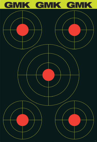GMK 5 BULLSEYE TARGET 18X12