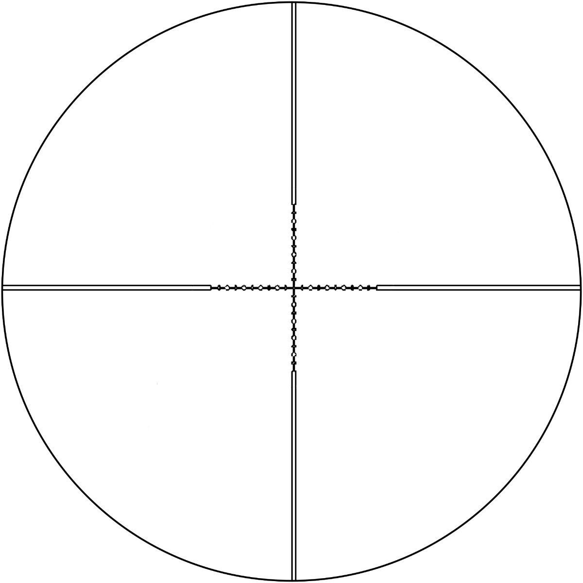 WULF Fireball 4-12x50 SFP Non-Illuminated Half Mil-Dot Rifle Scope.