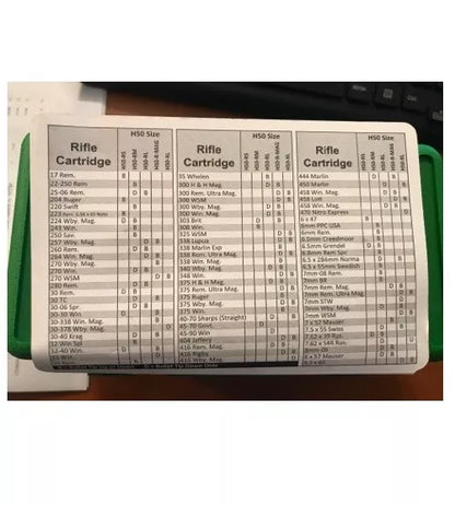 MTM RH50 DELUXE GREEN 50RD AMMO BOX
